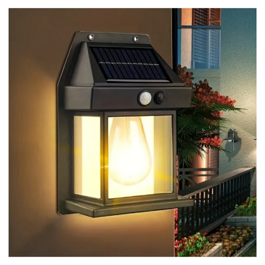 Luz solar decorativa empalmada